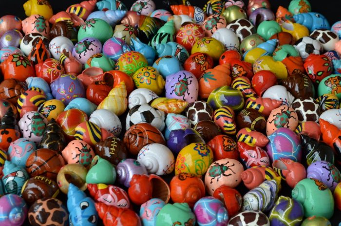 Mixed Painted shells